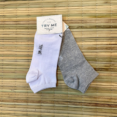 Socks (short) Try Me Liso - comprar online