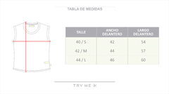 Musculosa Audrey - Ropa de Mujer | Try Me | Online