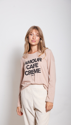 Remera Creme - Ropa de Mujer | Try Me | Online