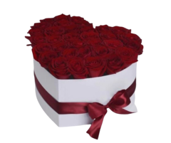 FLOWER BOX LOVE (CAJA CORAZÓN DE ROSAS)