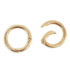 FECHO ARGOLA DOURADO 28mm (3 unidades)