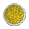 Miçangão translúcido 3mm (50 gr.) - Amarelo gema