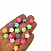Miçanga - Florzinha 10mm (25 gramas) - Candy Colors