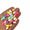 Miçanga - ABS tererê candy colors (25 gramas) 10mm