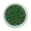 Miçangão metalizado 4mm - (50 gr.) - Verde