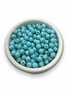 MIÇANGA - BOLA EMBORRACHADA 6MM - AZUL CLARO (50 gr.)