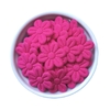 MINI FLORZINHA DE TECIDO - 2cm (pct com 20 unidades) - PINK