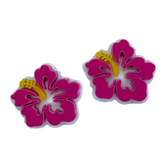 Aplique flor hibisco - Moana (unid.) Acrílico