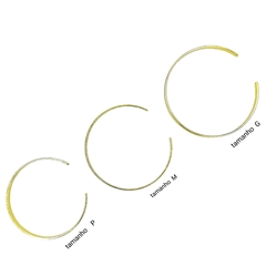 BRACELETE/PULSEIRA METAL DOURADO 4MM (2 unidades) - comprar online