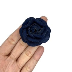 Flor de tecido P (unid.) - Azul marinho