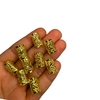 Anel para dread 15mm - Dourado (20 unidades)