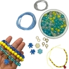 kit colar e pulseiras - Princesa Elsa Frozen