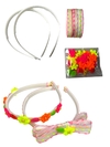 Kit 2 tiaras - Neon colors