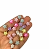 Miçanga - Estrelas holográficas (25 gramas) Colorida