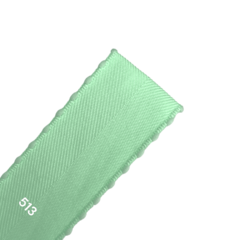 Fita bordinha com pompom Yama - 513 - verde menta claro (3 mts) na internet