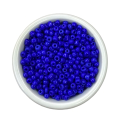 Miçangão 4mm - (50 gr.) - Azul royal