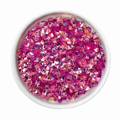 APLIQUE MICRO CONFETES (7 gr) - Diamante rosa púrpura