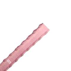 Fita bordinha com pompom Yama - 123 - rosa bebê (3 mts) - comprar online