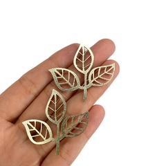 Aplique galho de folhas lonita (3 unid.) - comprar online