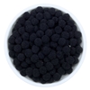 Micro Pompom 6mm - pct com 10g - aprox. 300 unidades - Preto