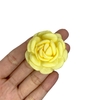 Flor de tecido P (unid.) - Amarela