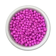 Miçangão 4mm - (50 gr.) - Rosa púrpura claro
