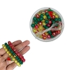 kit mix de pulseiras infantil - melancia