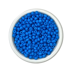 Miçangão 4mm - (50 gr.) - Azul sideral