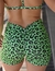 Short Booty Up print Verde lima - VKUF STORE MAYORISTA