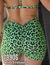 Short Booty Up print Verde lima