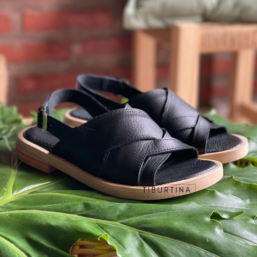 Sandalias chatas hot sale