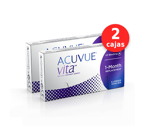 Acuvue Vita 2 cajas (x 12 lentes)
