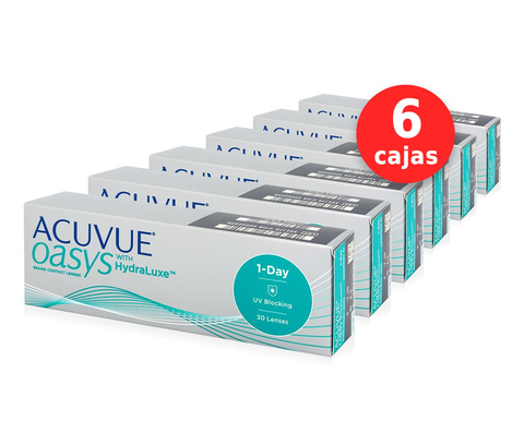 Acuvue Oasys One Day x 6 cajas (x 180 lentes)