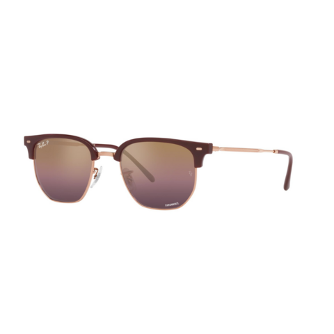 Ray Ban New Clubmaster Chromance Polarizado 4416 6654G9 53