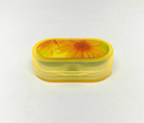 Estuche Kit lentes de contacto GD70 AMARILLO - comprar online