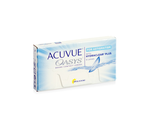 Acuvue Oasys para Astigmatismo x 1 caja (x 6 lentes) - comprar online