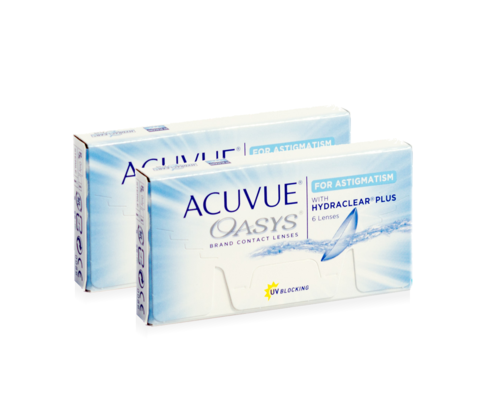 Acuvue Oasys para Astigmatismo x 2 cajas (12 lentes) - comprar online