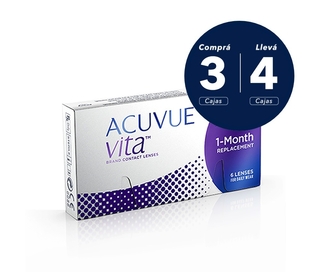Acuvue Vita 2 cajas x 12 lentes Tecni Optica