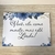 Placa de casamento - PC0114