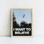 I want to believe - Charly - comprar online