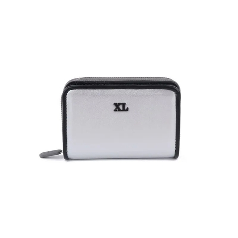 BELA BILLETERA PLATEADO XL EXTRA LARGE BAHIA