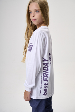 REMERA BEST FRIDAY BLANCA - comprar online