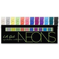 L.A Girl Beauty Brick Eyeshadow Collection Neons