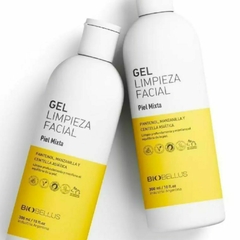 BIOBELLUS Gel de limpieza facial para piel mixta - Pantenol, manzanilla y centella asiática