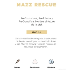 MAZZ Sérum Rescue - comprar online