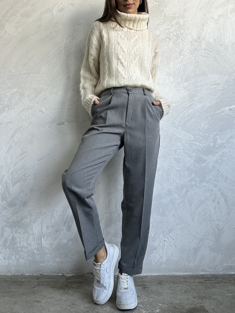 Pant slouchy MIEK melange