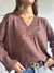 Sweater escote v TEODELINA* - ONE mujer