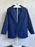 Blazer recto BISAU Lino