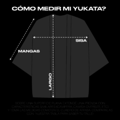 Yukata bordada KITSUNE - comprar online