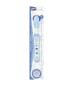 Escova de Dentes Azul Decorada 6 a 36m - Chicco - comprar online